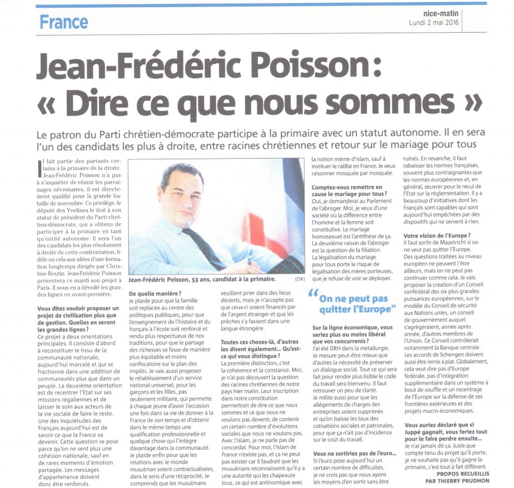 Nice-Matin - 02052016