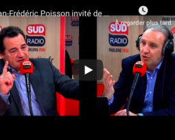 Jean-Frédéric Poisson invité de la matinale de Sud Radio le jeudi 21 mars