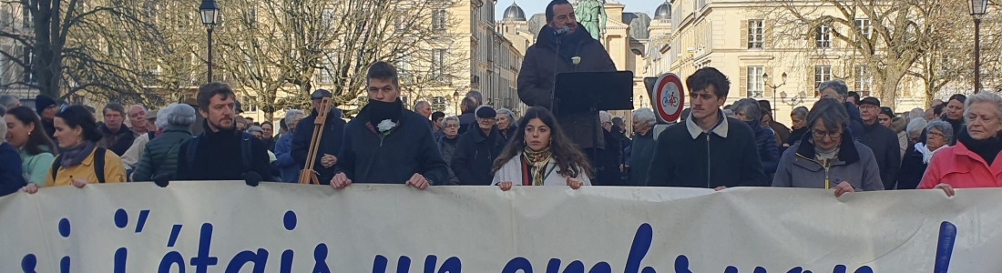 [Actualités] Intervention à la tribune de la mobilisation contre la constitutionnalisation de l’IVG