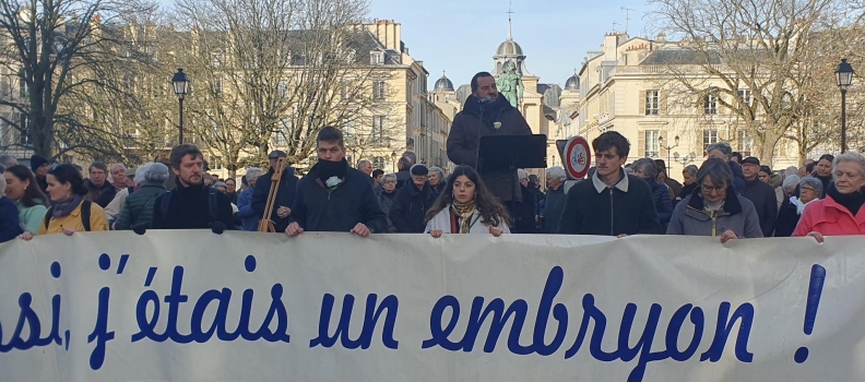 [Actualités] Intervention à la tribune de la mobilisation contre la constitutionnalisation de l’IVG