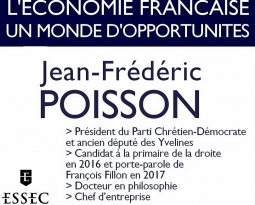 VIDEO – Conférence de Jean-Frédéric Poisson sur l’économie à l’ESSEC