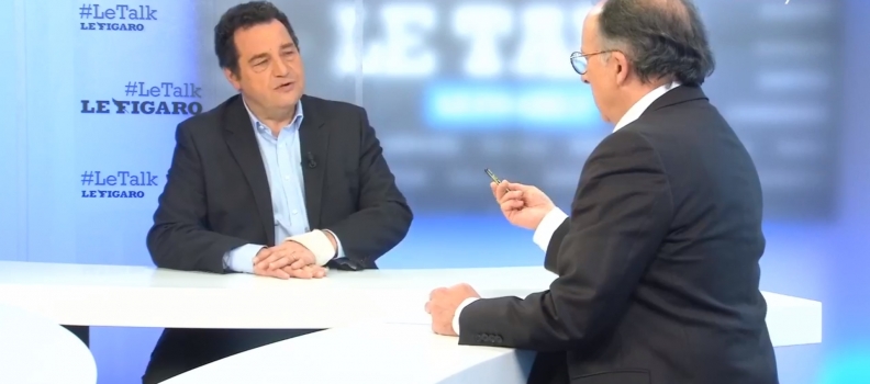 Jean-Frédéric Poisson invité du Talk Le Figaro – 26 mars 2018