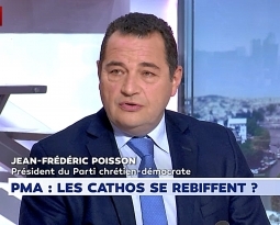 Jean-Frédéric Poisson était l’invité politique de LCI lundi 1er octobre