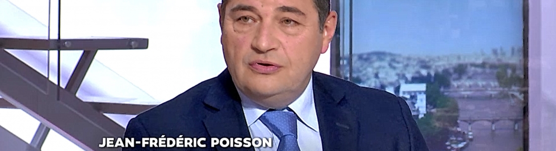 Jean-Frédéric Poisson était l’invité politique de LCI lundi 1er octobre