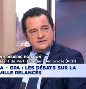 Jean-Frédéric Poisson sur LCI sur le débat bioéthique