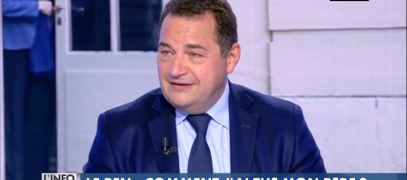 Union des droites et FN : Jean-Frédéric Poisson était l’invité de Laurence Ferrari sur Canal +