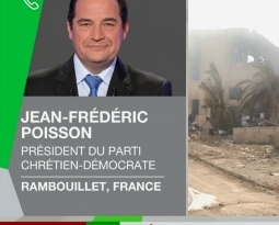 Syrie : Jean-Frédéric Poisson dénonce les frappes militaires infligées à Damas, sur RT France