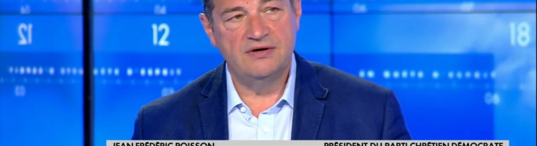 Jean-Frédéric Poisson sur CNEWS suite à la décision du Conseil d’Etat de rétablir les célébrations cultuelles