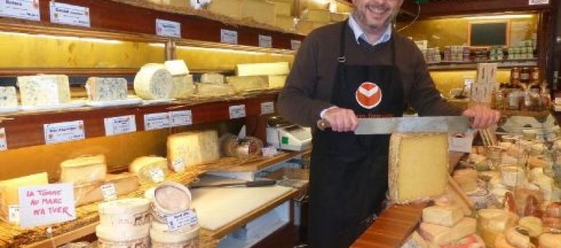 Réception avec notre Meilleur ouvrier de France, fromager à Rambouillet