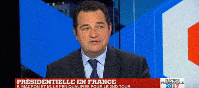 Le soir des résultats du 1er tour de l’élection présidentielle, j’ai été interviewé sur France 24.