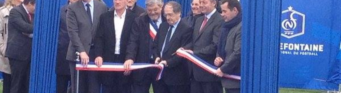 Inauguration du nouveau Centre Technique National de Football de Clairefontaine