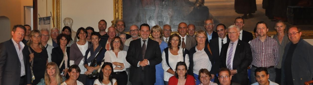 Visite de l’Assemblée nationale avec des élus des Yvelines